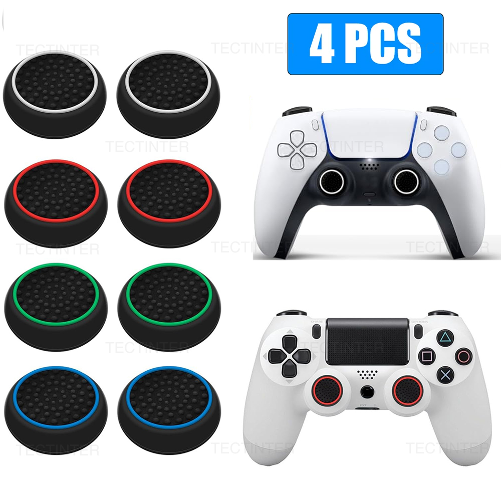 Party Games Playstation - ปลอกซิลิโคนแบบอนาล็อก 4 ชิ้น สำหรับ PS5/PS4/PS3/Switch 2