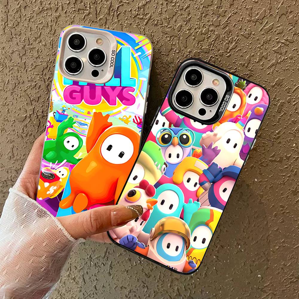 Party Games Quotes - เคสโทรศัพท์ลายเกม F-Fall G-Guys Party สีสันสดใส สำหรับ