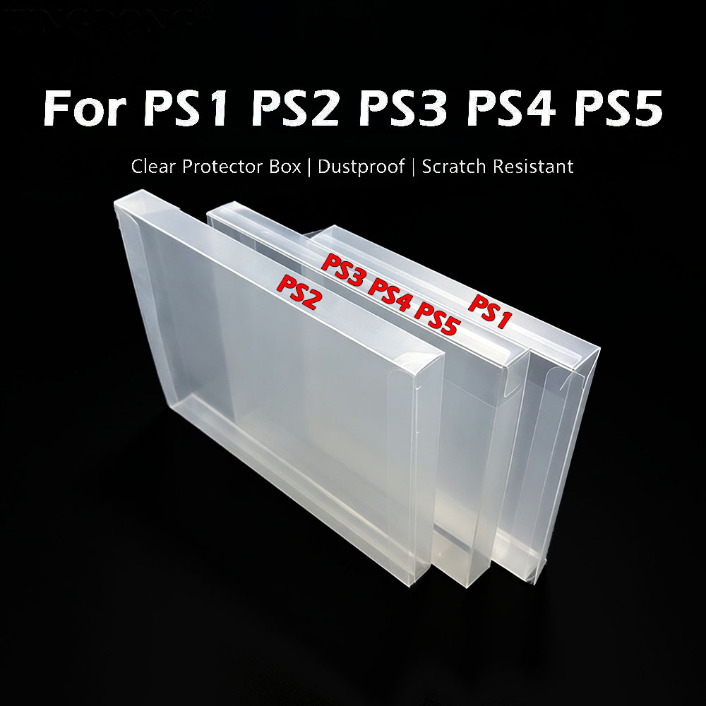 Party Games Playstation - กล่องป้องกันเกม PET ใส 1-10 ชิ้น สำหรับ