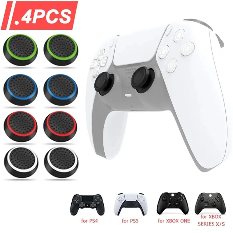 Party Games Playstation - ปลอกซิลิโคนแบบอนาล็อก 4 ชิ้น สำหรับ PS5/PS4/PS3/Switch 2
