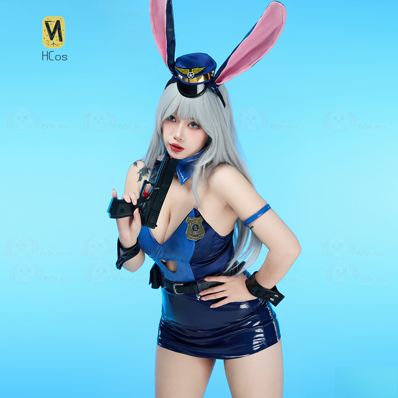 Zoo Party Games - ชุดกระต่ายสาว จั๊มสูท สำหรับงานฮาโลวีน งานคาร์นิวัล ปาร์ตี้ ชุดคอสเพลย์ผู้หญิง
