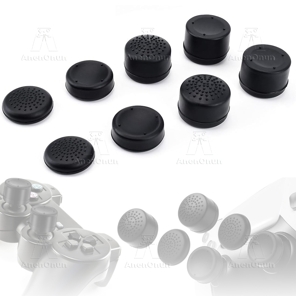 Party Games Playstation - 8PCS Thumb Grip Caps Controller จอยสติ๊กหมวกซิลิโคนคุณภาพสูง