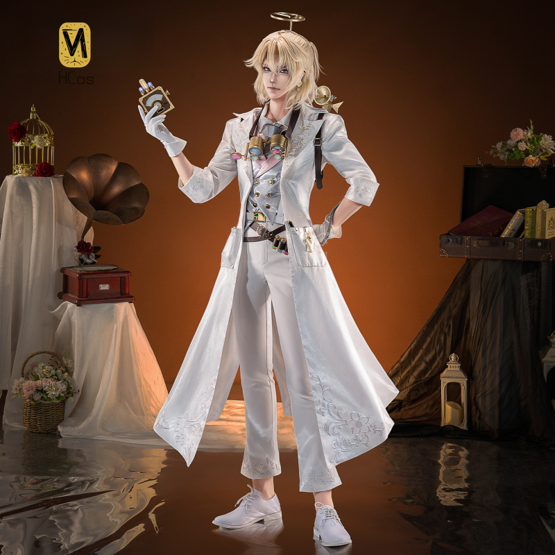 Party Games Cartoon - ชุดคอสเพลย์นักโทษจากเกม Identity V ชุดยูนิฟอร์มครบชุดสำหรับเล่นบทบาทสมมติ งานฮาโลวีน งานคาร์นิวัล