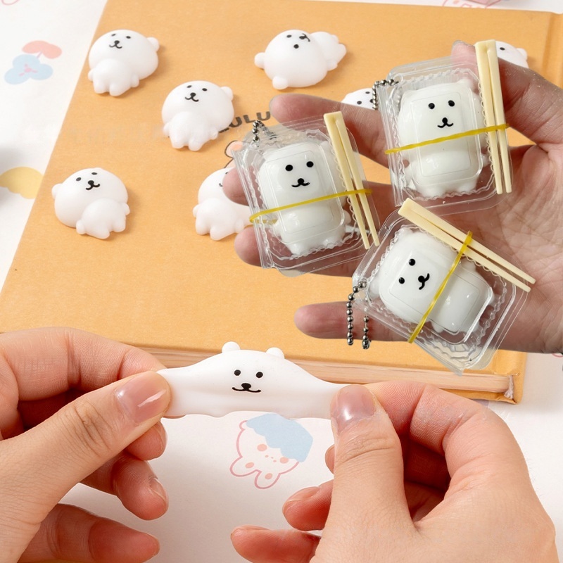 กล่องข้าวสควิชชี่รูปหมีน่ารัก  - Party Games Birthday บทวิจารณ์และราคา