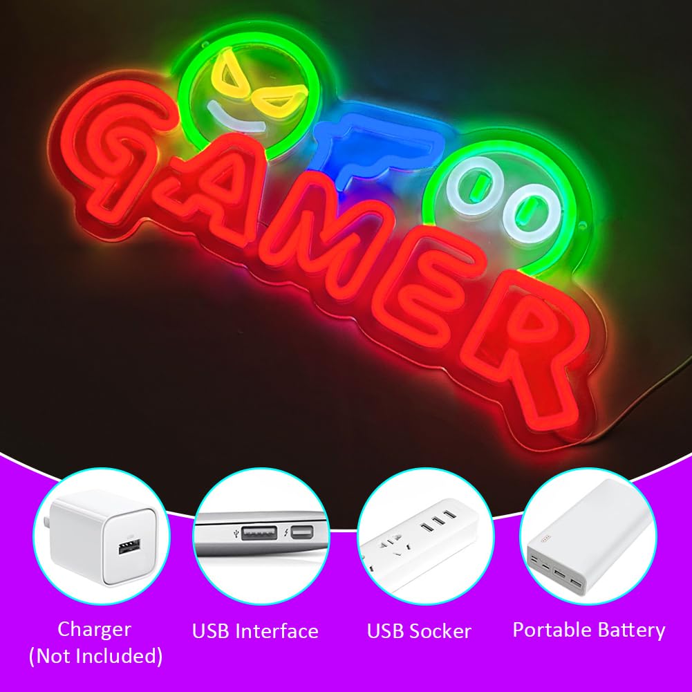 ไฟนีออน LED สำหรับเกมเมอร์ ตกแ - Party Games For Christmas บทวิจารณ์และราคา