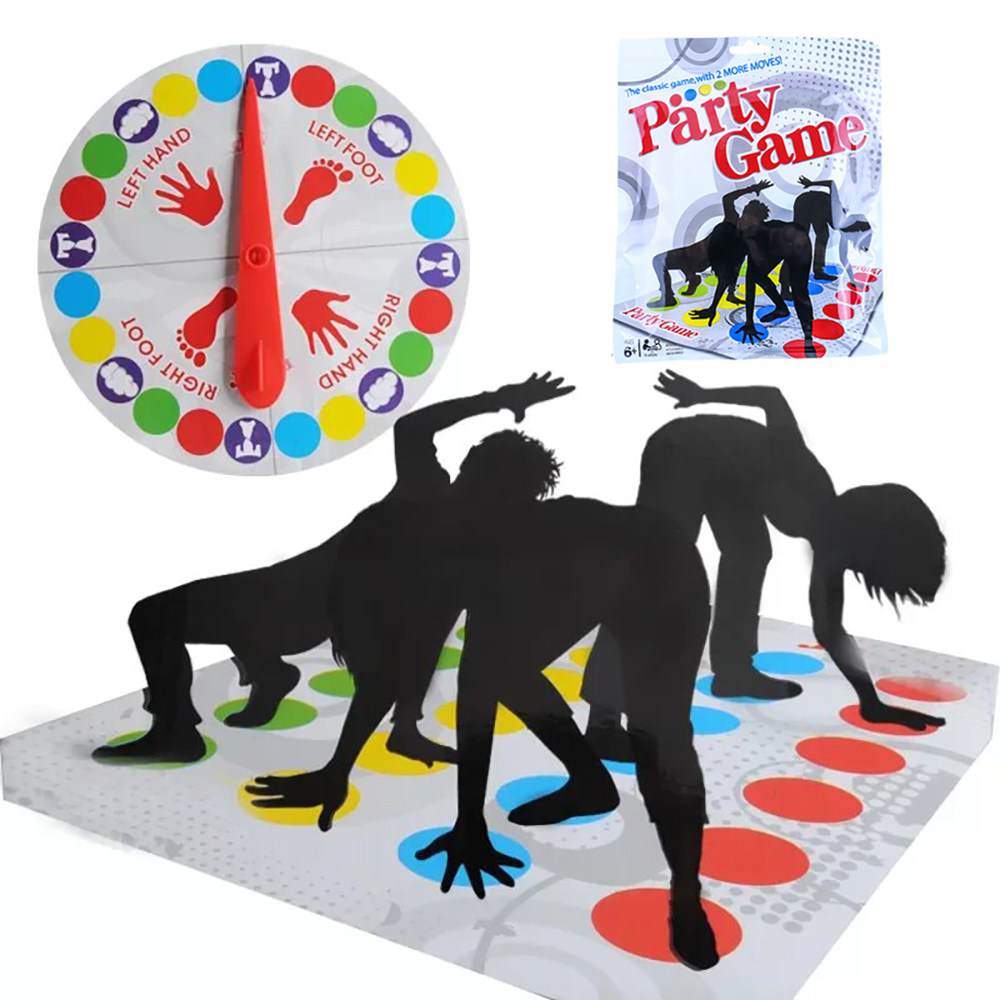 เกมปาร์ตี้ครอบครัว Twister เกม - Party Games Indoor For 6 12 Year Olds บทวิจารณ์และราคา