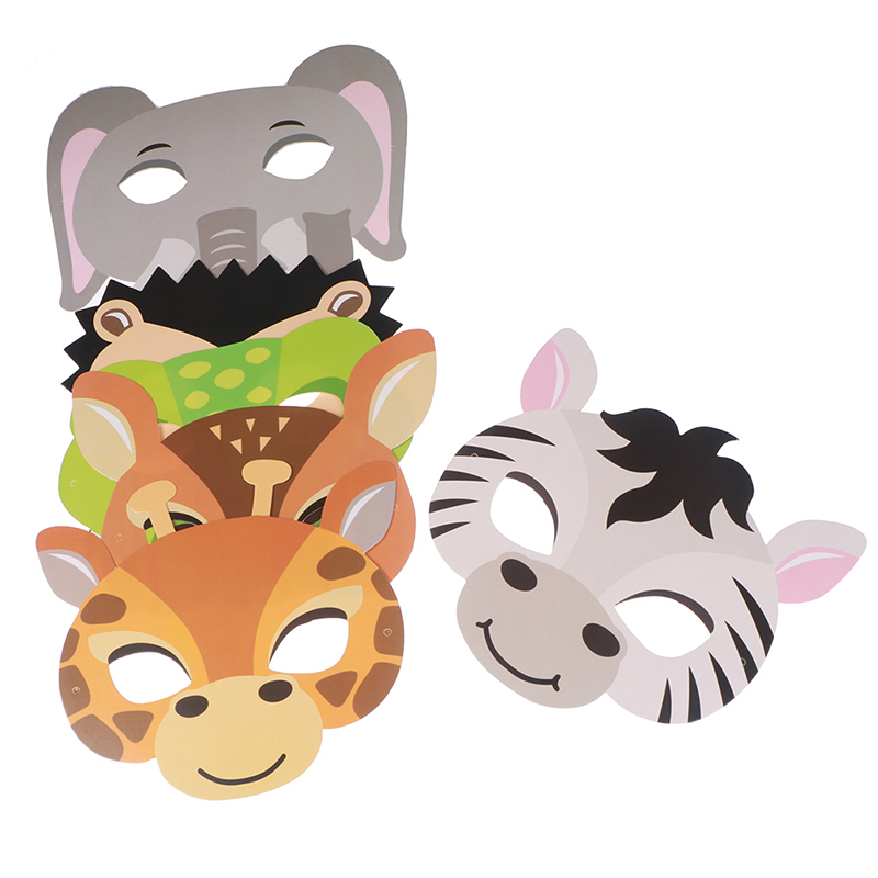 15ชิ้น/เซ็ตหน้ากากสัตว์ป่าเกมง - Zoo Party Games บทวิจารณ์และราคา