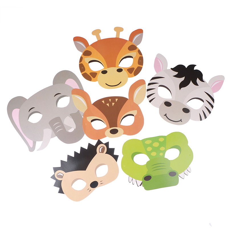 15ชิ้น/เซ็ตหน้ากากสัตว์ป่าเกมง - Zoo Party Games บทวิจารณ์และราคา