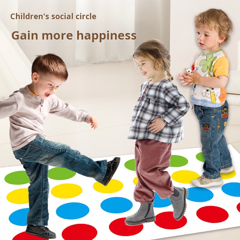 เกมปาร์ตี้ครอบครัว Twister เกม - Party Games Indoor For 6 12 Year Olds บทวิจารณ์และราคา
