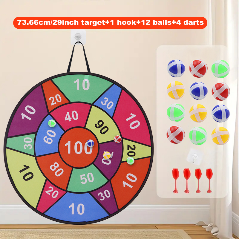 กระดานปาลูกดอกแบบเหนียว - 12 ล - Party Games Indoor For 6 12 Year Olds บทวิจารณ์และราคา