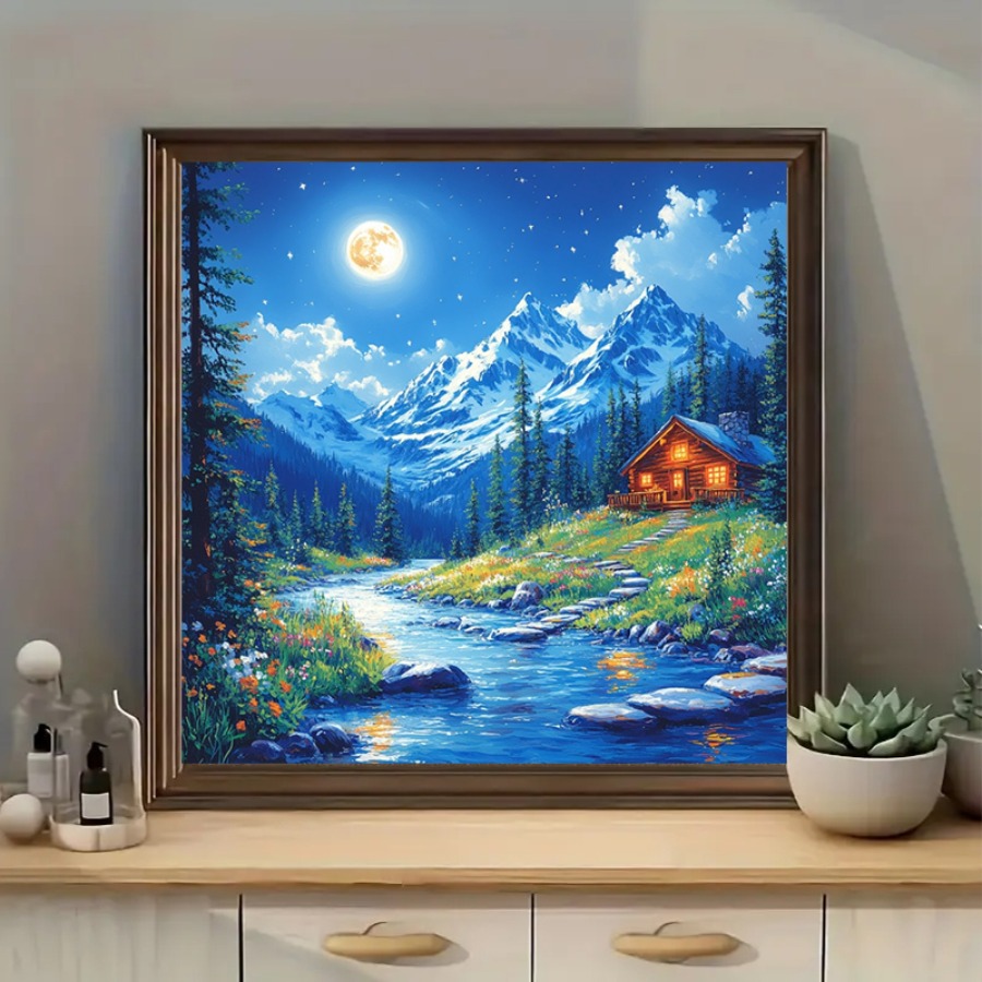 Moonlight Snow Mountain Cottag - Party Games Stream บทวิจารณ์และราคา