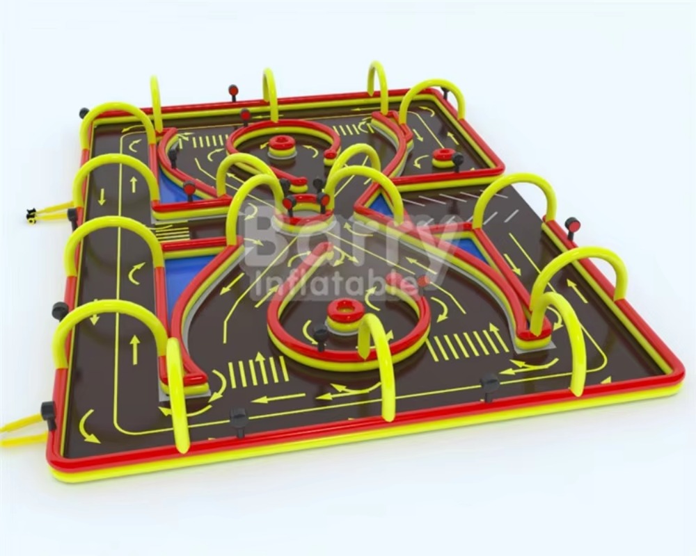 สนามแข่งรถโกคาร์ทเป่าลมทนทาน ร - Party Games Lab บทวิจารณ์และราคา