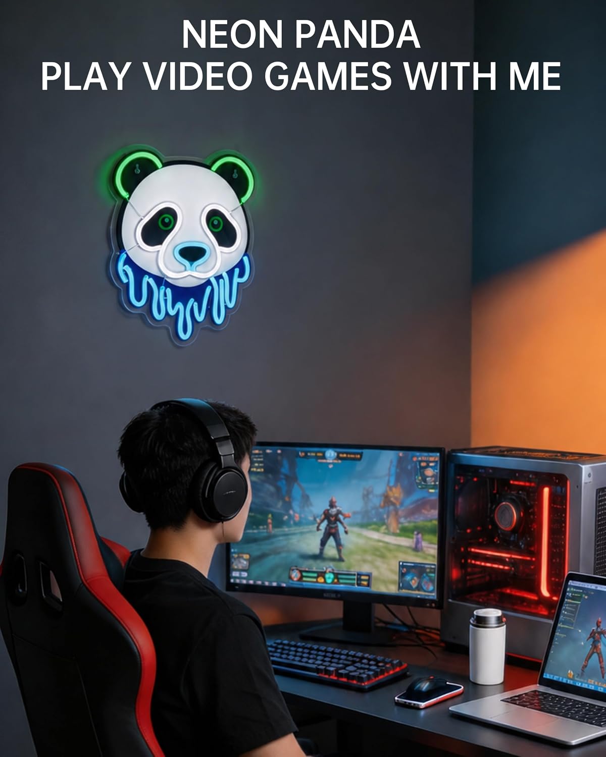 ป้ายไฟนีออน LED ลายแพนด้า ไฟนี - Zoo Party Games บทวิจารณ์และราคา