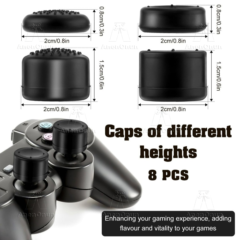 8PCS Thumb Grip Caps Controlle - Party Games Playstation บทวิจารณ์และราคา