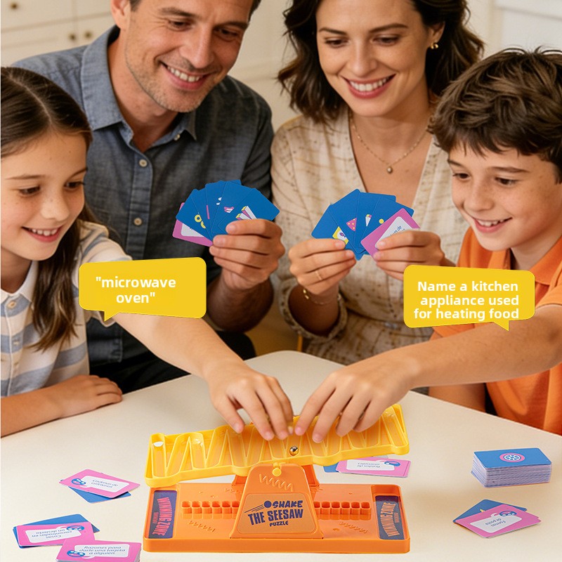 เกมกระดานสมดุลแบบซีซอว์ แข่งขั - Party Games Quiz For Adults บทวิจารณ์และราคา