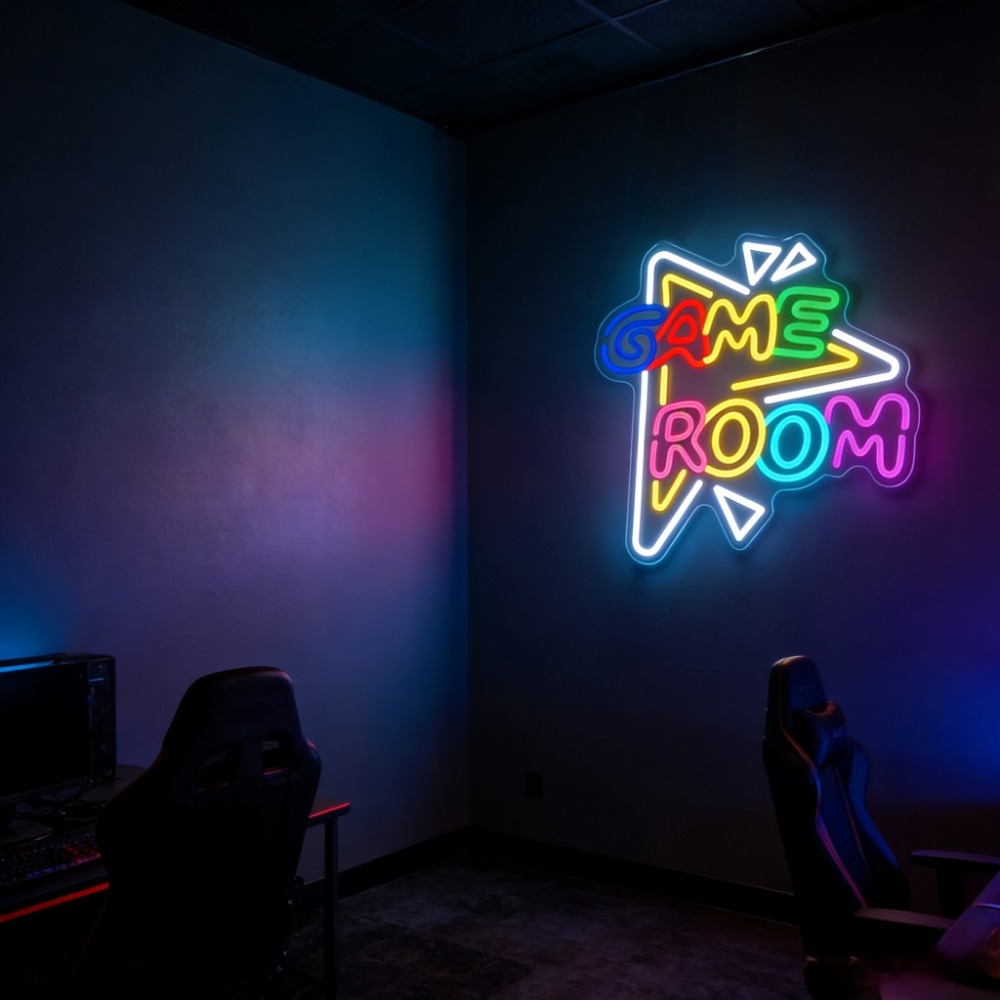 ป้ายไฟนีออน LED สำหรับห้องเกมส - Party Games Stream บทวิจารณ์และราคา