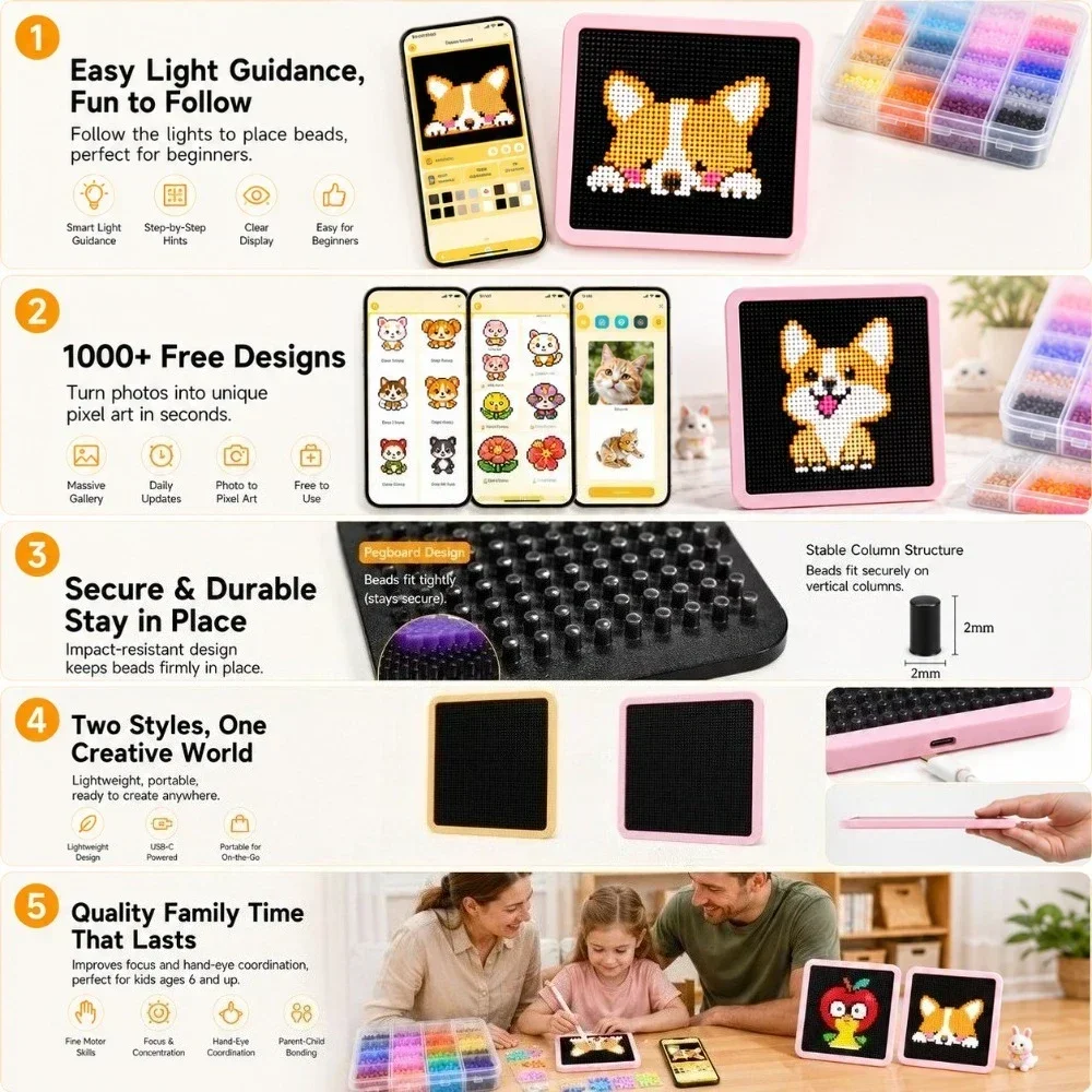แผงไฟ LED Smart Fuse Bead Pegb - Party Games Birthday บทวิจารณ์และราคา