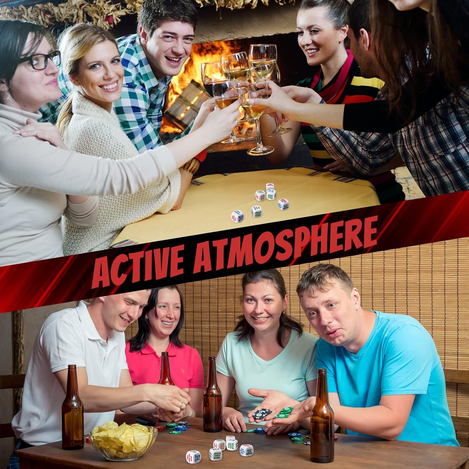 6 ชิ้นปาร์ตี้ดื่มบาร์ชุดเกมลูก - Party Games Bachelorette บทวิจารณ์และราคา