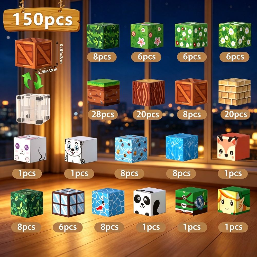 KAVOWORLD ชุดบล็อกแม่เหล็กสร้า - Party Games Indoor For 6 12 Year Olds บทวิจารณ์และราคา