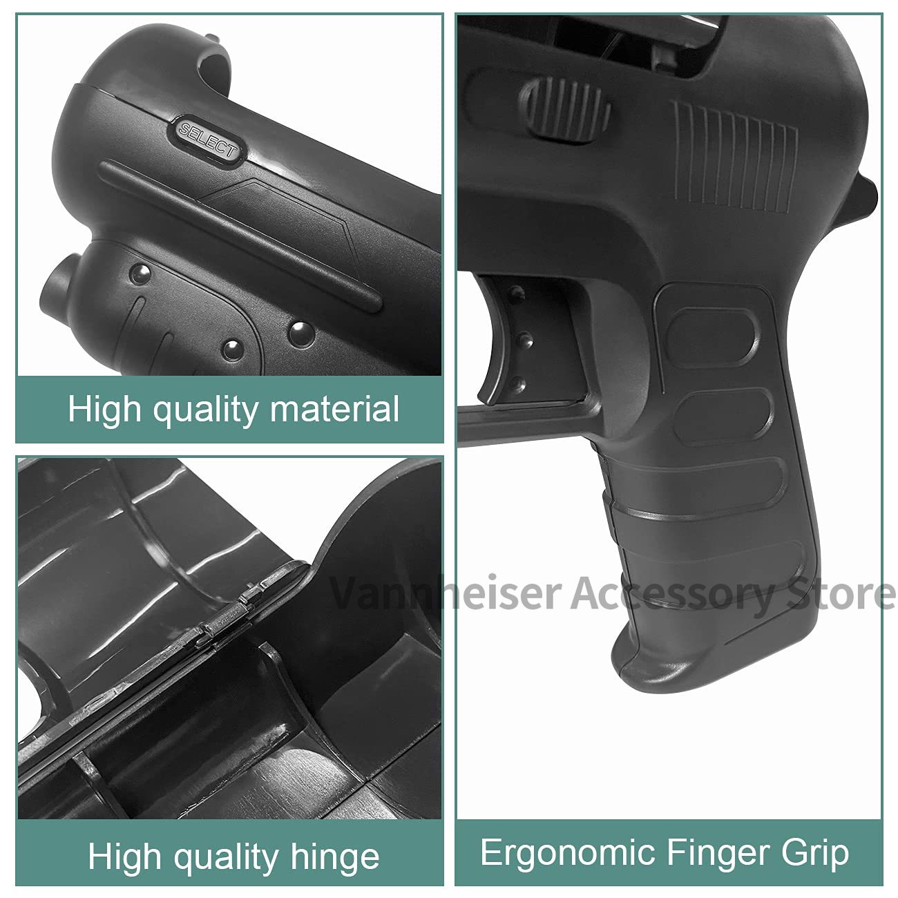 2PCS Somatosensory Handle ปืน- - Party Games Playstation บทวิจารณ์และราคา