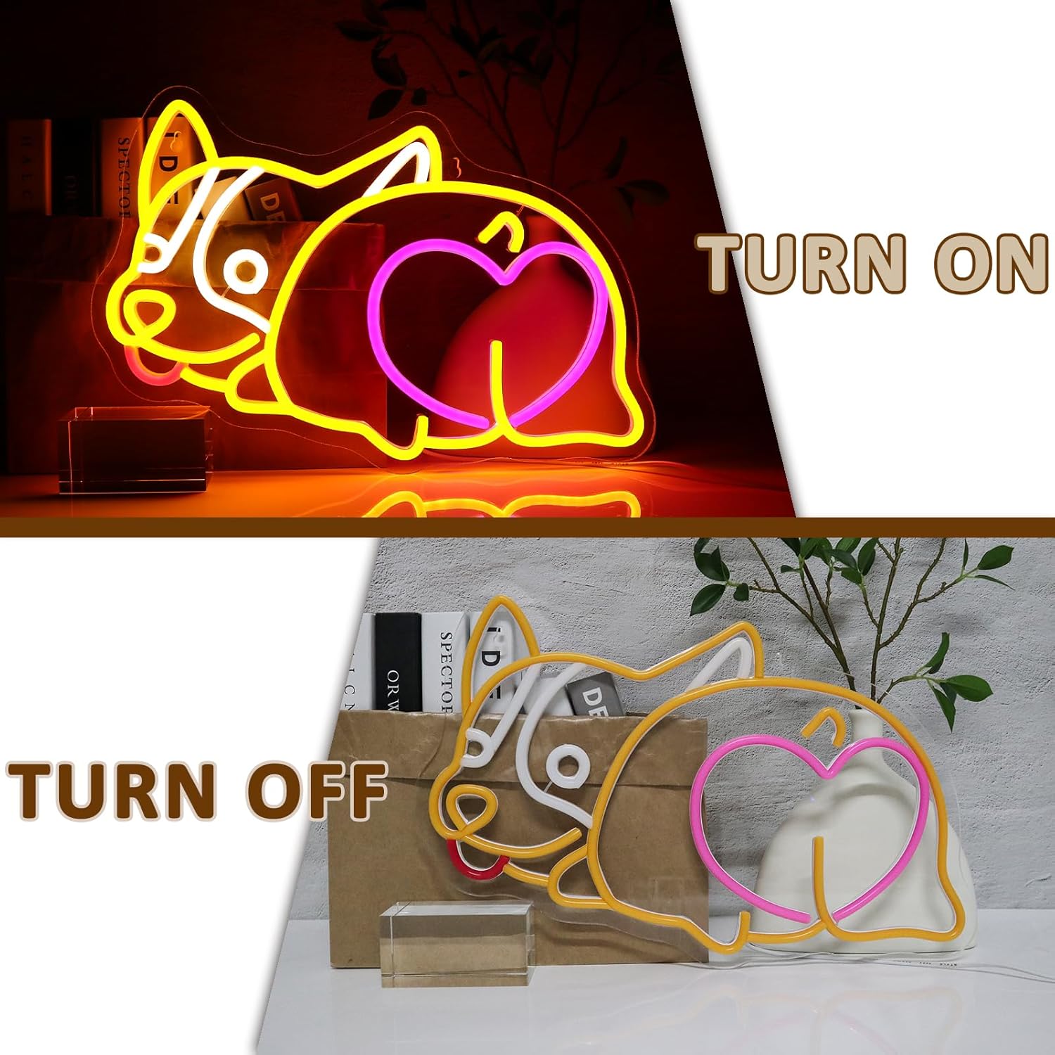 ป้ายไฟนีออนรูปสุนัขคอร์กี้ ใช้ - Zoo Party Games บทวิจารณ์และราคา